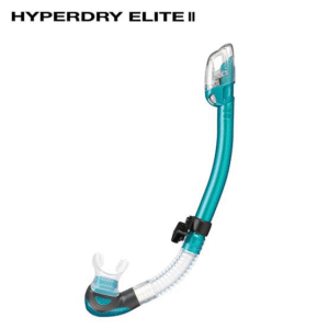 Tusa SP0101 Hyperdry Elite II Snorkel - Silicone Clear