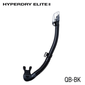 Tusa SP0101 Hyperdry Elite II Snorkel – Silicone Black