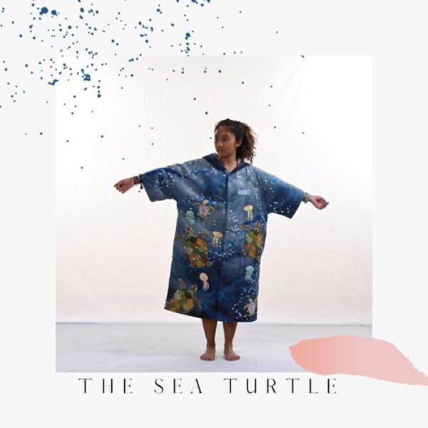 Oceanarium Cloak Towel / Ponco Handuk