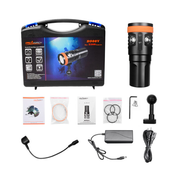 Orcatorch D900V Dive Light