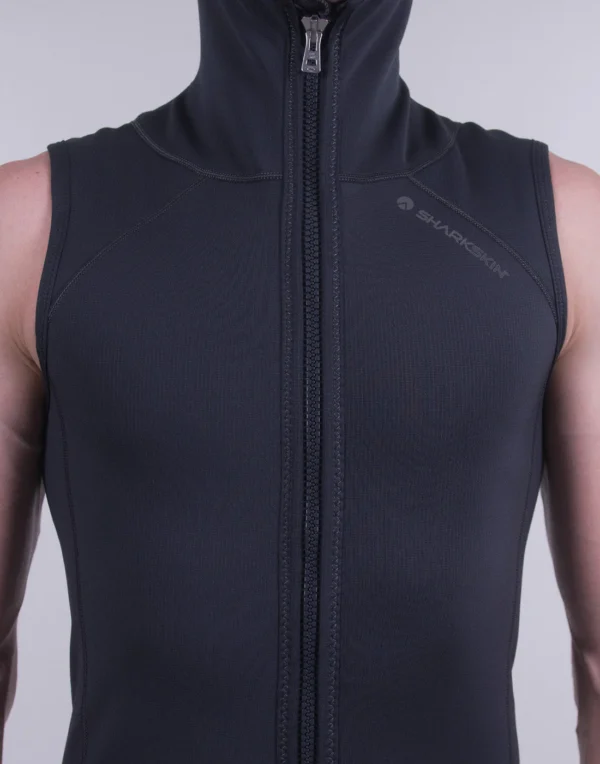 Sharkskin Titanium T2 Full Zip Vest With Hood Male - Image 6