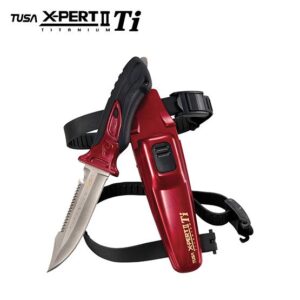 Tusa Knife X-Pert II Titanium FK-940 - Drop Point Blade