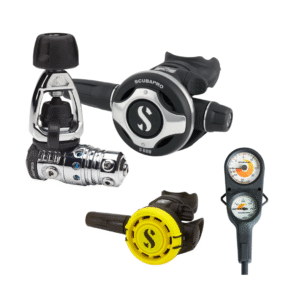 PROMO Scubapro Regulator Set MK25Evo/S600, Octopus R105, Gauge 2in1