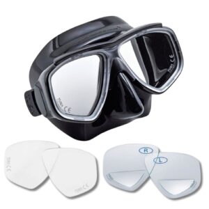 Tusa Mask Splash Package with Corrective Lens or Reading Lens