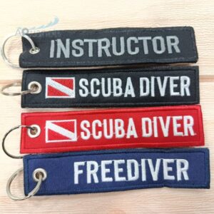 Accesories Tag Keychain Scuba Diving